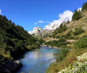 Fantastisk udsigt ved Mont Blanc