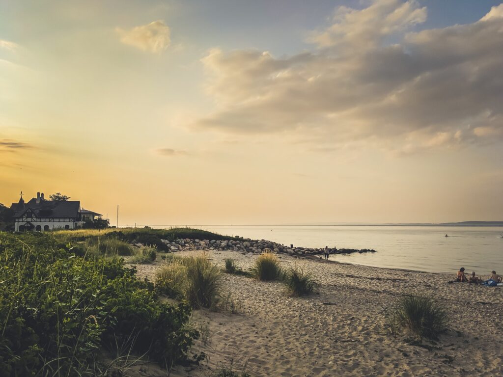 Ved stranden på Nordkystruten